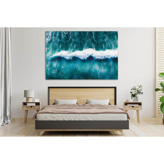 White Foam Wave №SL125 Ready to Hang Canvas PrintCanvas art arrives ready to hang, with hanging accessories included and no additional framing required. Every canvas print is hand-crafted, made on-demand at our workshop and expertly stretched around 100%