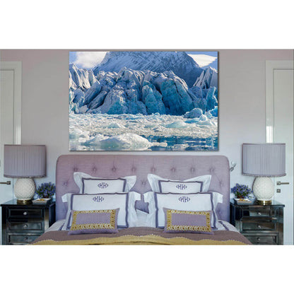 Glacier In Svalbard At Summer №SL1335 Ready to Hang Canvas PrintCanvas art arrives ready to hang, with hanging accessories included and no additional framing required. Every canvas print is hand-crafted, made on-demand at our workshop and expertly stretch