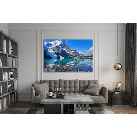 Beautiful Berg Lake №Sl38 Ready to Hang Canvas PrintCanvas art arrives ready to hang, with hanging accessories included and no additional framing required. Every canvas print is hand-crafted, made on-demand at our workshop and expertly stretched around 10