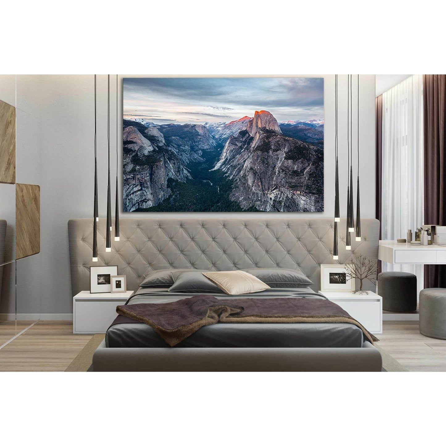 Glacier Point №SL1334 Ready to Hang Canvas PrintCanvas art arrives ready to hang, with hanging accessories included and no additional framing required. Every canvas print is hand-crafted, made on-demand at our workshop and expertly stretched around 100% N