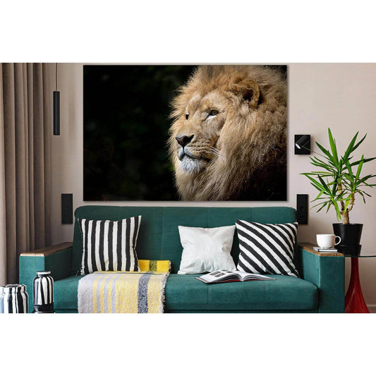 Portrait Of A Lion Close Up №SL1029 Ready to Hang Canvas PrintCanvas art arrives ready to hang, with hanging accessories included and no additional framing required. Every canvas print is hand-crafted, made on-demand at our workshop and expertly stretched