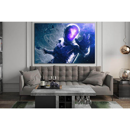 Sci Fi Astronaut №SL1282 Ready to Hang Canvas PrintCanvas art arrives ready to hang, with hanging accessories included and no additional framing required. Every canvas print is hand-crafted, made on-demand at our workshop and expertly stretched around 100