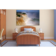 Brazil Iguazu Falls №SL445 Ready to Hang Canvas PrintCanvas art arrives ready to hang, with hanging accessories included and no additional framing required. Every canvas print is hand-crafted, made on-demand at our workshop and expertly stretched around 1