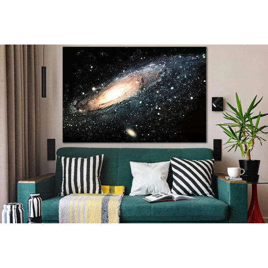 Beautiful Galaxy In Space №SL977 Ready to Hang Canvas PrintCanvas art arrives ready to hang, with hanging accessories included and no additional framing required. Every canvas print is hand-crafted, made on-demand at our workshop and expertly stretched ar