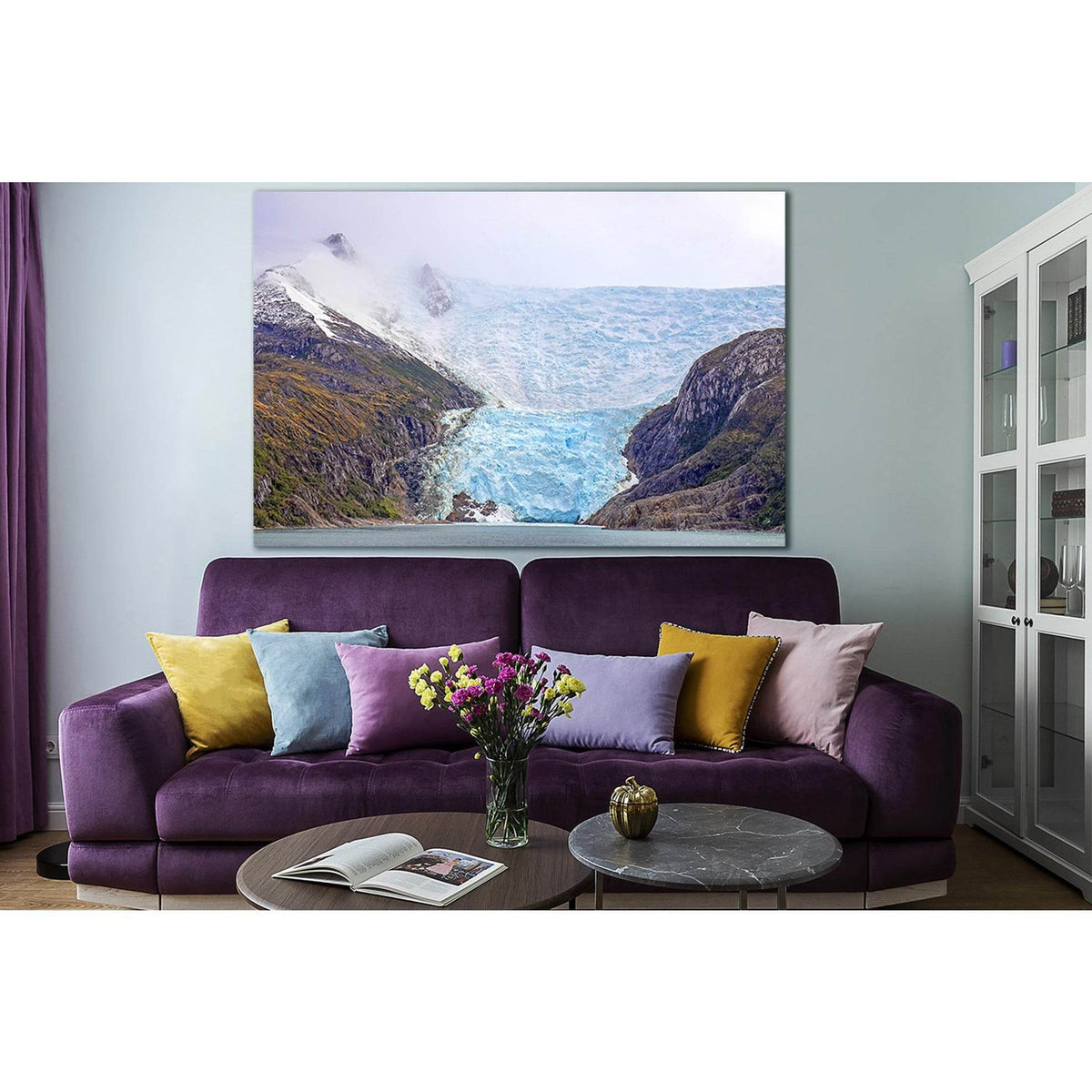 Cruising In Glacier Alley №SL1339 Ready to Hang Canvas PrintCanvas art arrives ready to hang, with hanging accessories included and no additional framing required. Every canvas print is hand-crafted, made on-demand at our workshop and expertly stretched a