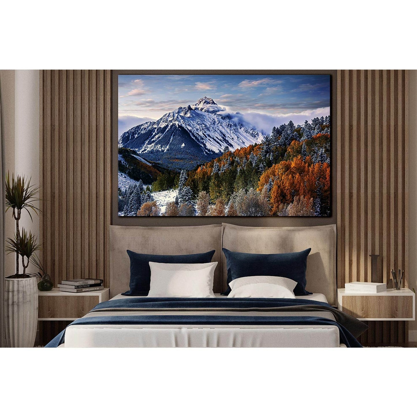 Winter In The Mountains №SL1566 Ready to Hang Canvas PrintCanvas art arrives ready to hang, with hanging accessories included and no additional framing required. Every canvas print is hand-crafted, made on-demand at our workshop and expertly stretched aro