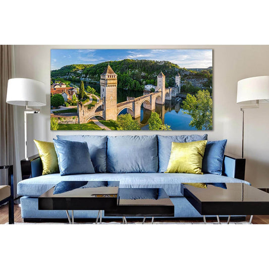 Valantrez Bridge France №SL1104 Ready to Hang Canvas PrintCanvas art arrives ready to hang, with hanging accessories included and no additional framing required. Every canvas print is hand-crafted, made on-demand at our workshop and expertly stretched aro