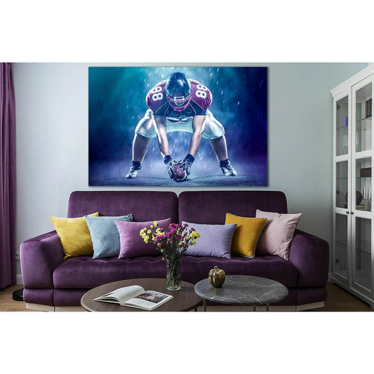 American Football Game Moment №SL916 Ready to Hang Canvas PrintCanvas art arrives ready to hang, with hanging accessories included and no additional framing required. Every canvas print is hand-crafted, made on-demand at our workshop and expertly stretche