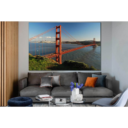 Golden Gate Bridge San Francisco №SL1091 Ready to Hang Canvas PrintCanvas art arrives ready to hang, with hanging accessories included and no additional framing required. Every canvas print is hand-crafted, made on-demand at our workshop and expertly stre
