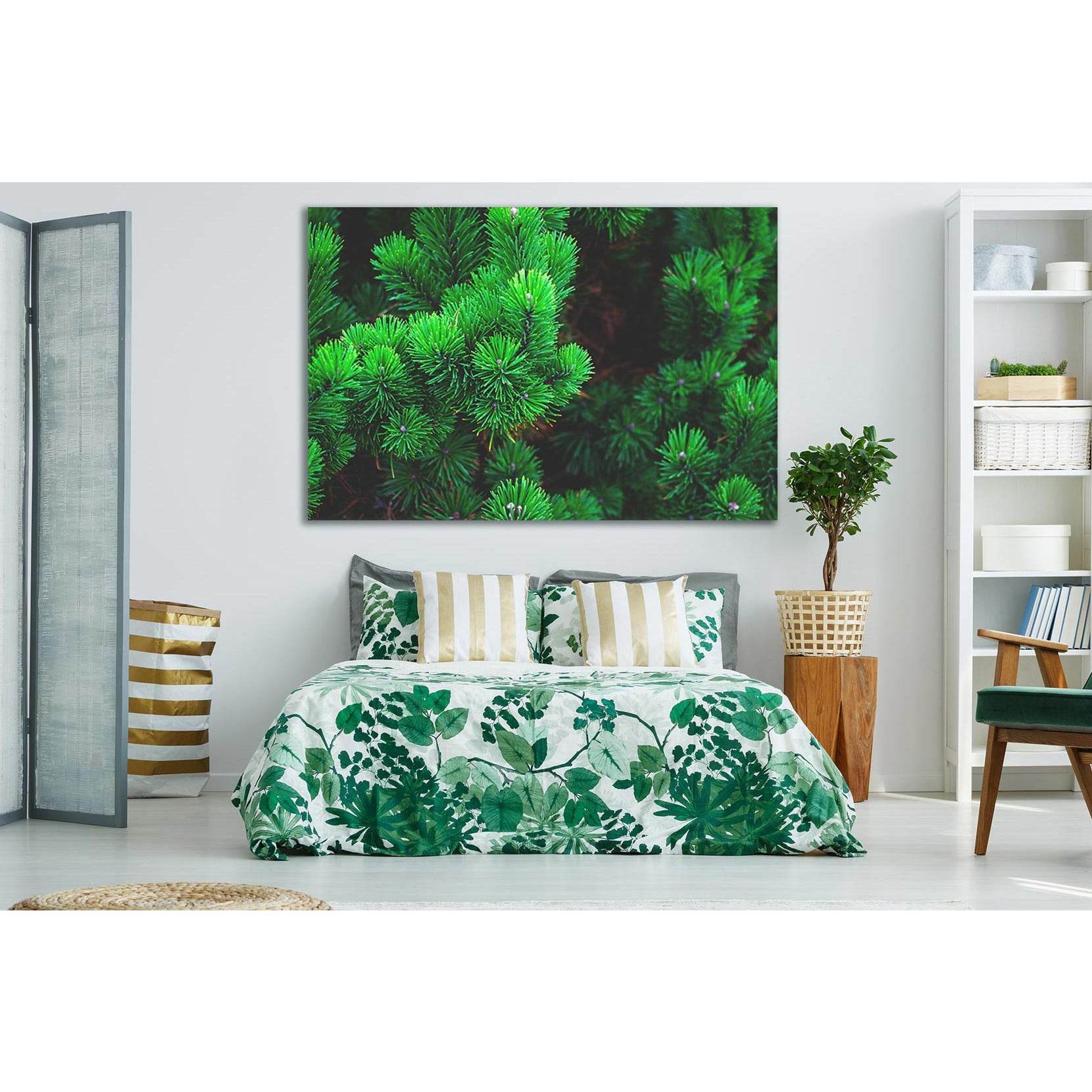 Beautiful Pine Needles №SL512 Ready to Hang Canvas PrintCanvas art arrives ready to hang, with hanging accessories included and no additional framing required. Every canvas print is hand-crafted, made on-demand at our workshop and expertly stretched aroun