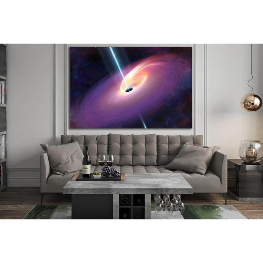 Black Hole In Space №SL974 Ready to Hang Canvas PrintCanvas art arrives ready to hang, with hanging accessories included and no additional framing required. Every canvas print is hand-crafted, made on-demand at our workshop and expertly stretched around 1