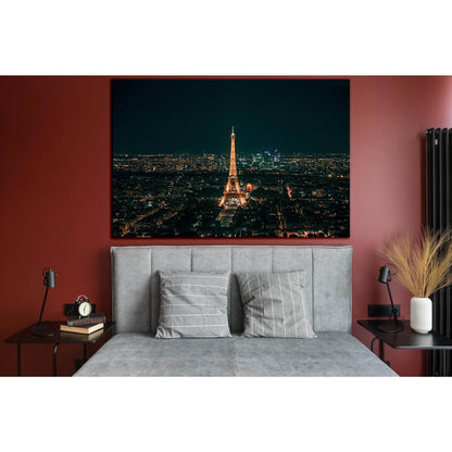 Eiffel Tower At Night Paris №SL1403 Ready to Hang Canvas PrintCanvas art arrives ready to hang, with hanging accessories included and no additional framing required. Every canvas print is hand-crafted, made on-demand at our workshop and expertly stretched