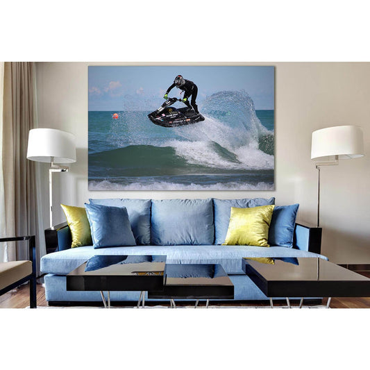 Sport Water Motorcycle №SL902 Ready to Hang Canvas PrintCanvas art arrives ready to hang, with hanging accessories included and no additional framing required. Every canvas print is hand-crafted, made on-demand at our workshop and expertly stretched aroun