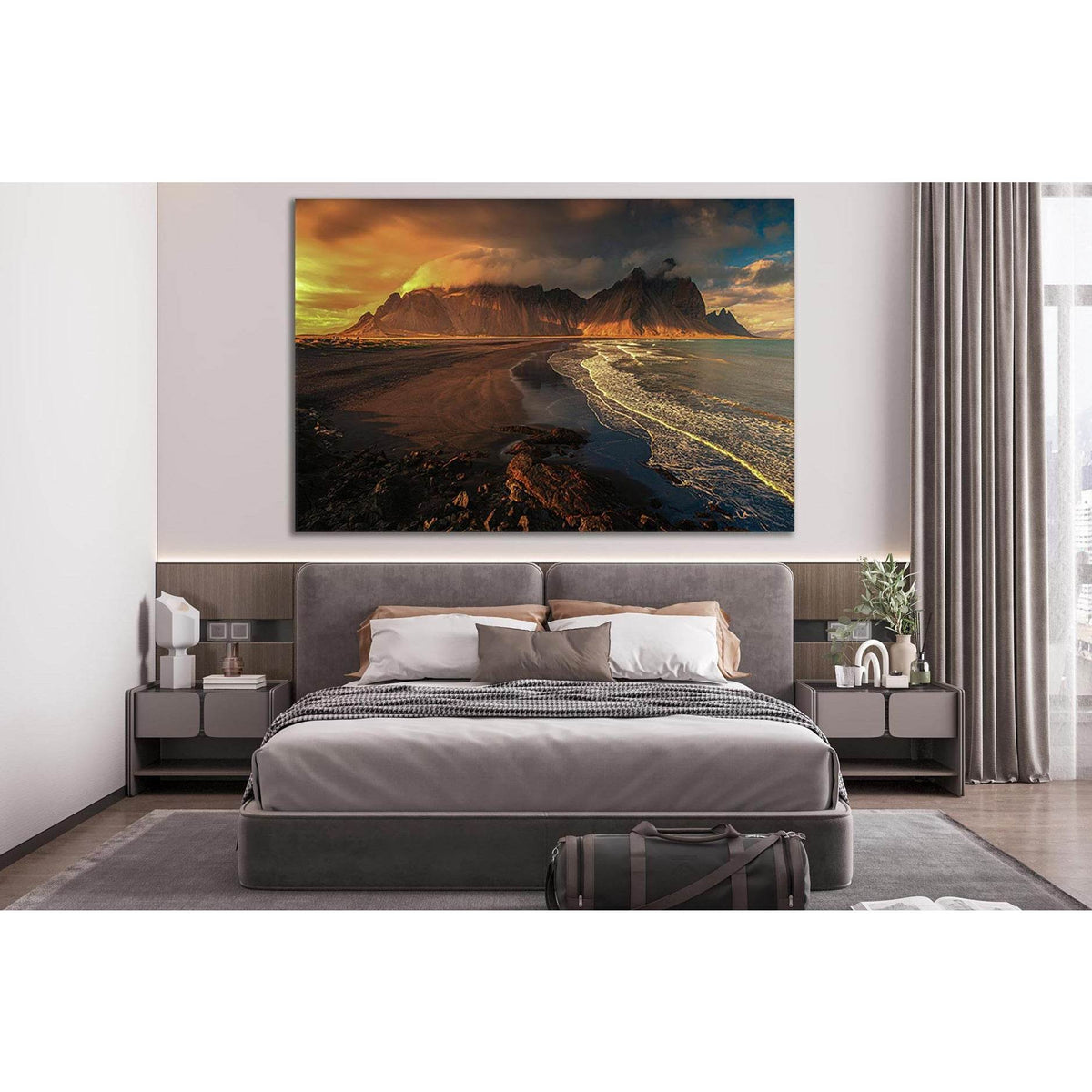Seashore With Hills №SL159 Ready to Hang Canvas PrintCanvas art arrives ready to hang, with hanging accessories included and no additional framing required. Every canvas print is hand-crafted, made on-demand at our workshop and expertly stretched around 1