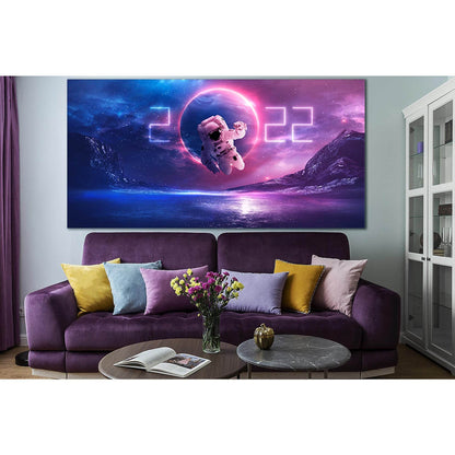 Astronaut 2022 Space №SL1221 Ready to Hang Canvas PrintCanvas art arrives ready to hang, with hanging accessories included and no additional framing required. Every canvas print is hand-crafted, made on-demand at our workshop and expertly stretched around