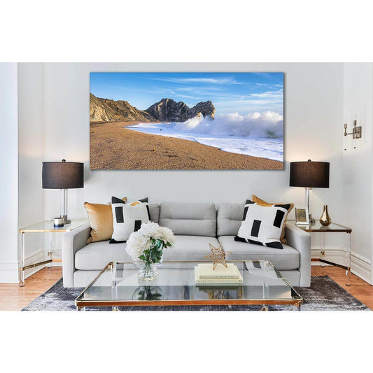 Foam Waves Beach №SL108 Ready to Hang Canvas PrintCanvas art arrives ready to hang, with hanging accessories included and no additional framing required. Every canvas print is hand-crafted, made on-demand at our workshop and expertly stretched around 100%