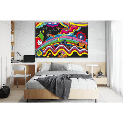 Background In Style Pop Art №SL541 Ready to Hang Canvas PrintCanvas art arrives ready to hang, with hanging accessories included and no additional framing required. Every canvas print is hand-crafted, made on-demand at our workshop and expertly stretched