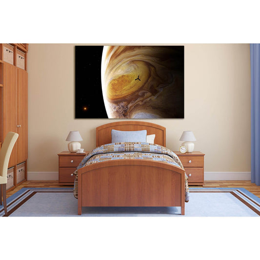 Satellite On Orbiting Jupiter №SL960 Ready to Hang Canvas PrintCanvas art arrives ready to hang, with hanging accessories included and no additional framing required. Every canvas print is hand-crafted, made on-demand at our workshop and expertly stretche