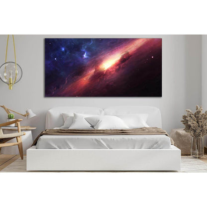 Beautiful Galaxy And Nebula №SL415 Ready to Hang Canvas PrintCanvas art arrives ready to hang, with hanging accessories included and no additional framing required. Every canvas print is hand-crafted, made on-demand at our workshop and expertly stretched