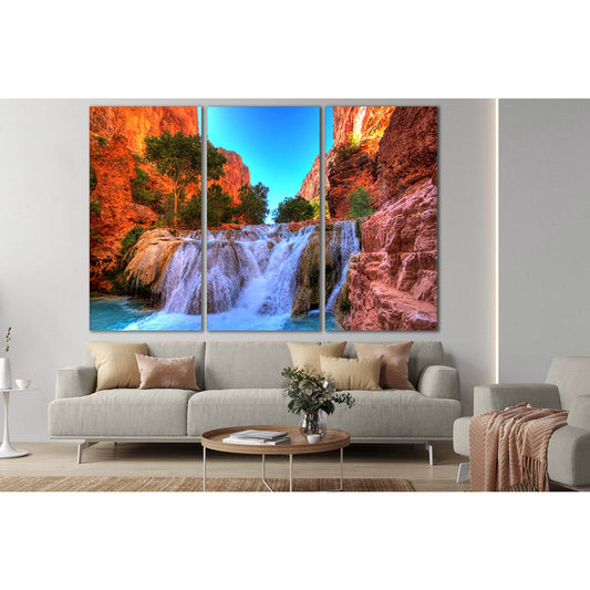 Waterfalls Grand Canyon №SL469 Ready to Hang Canvas PrintCanvas art arrives ready to hang, with hanging accessories included and no additional framing required. Every canvas print is hand-crafted, made on-demand at our workshop and expertly stretched arou