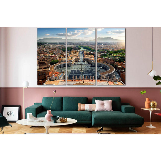 Cityscape Italy Rome Vatican №SL345 Ready to Hang Canvas PrintCanvas art arrives ready to hang, with hanging accessories included and no additional framing required. Every canvas print is hand-crafted, made on-demand at our workshop and expertly stretched