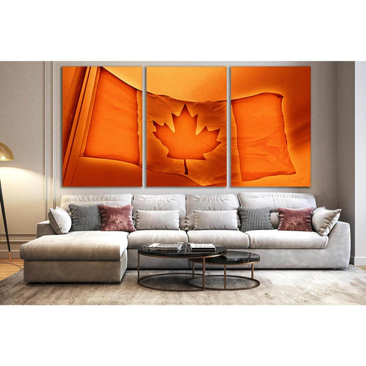 Flag Of Canada №SL1149 Ready to Hang Canvas PrintCanvas art arrives ready to hang, with hanging accessories included and no additional framing required. Every canvas print is hand-crafted, made on-demand at our workshop and expertly stretched around 100%