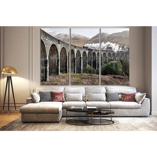 Bridges Glenfinnan Viaduct №SL1106 Ready to Hang Canvas PrintCanvas art arrives ready to hang, with hanging accessories included and no additional framing required. Every canvas print is hand-crafted, made on-demand at our workshop and expertly stretched
