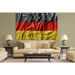 Flag Of Germany №SL1174 Ready to Hang Canvas PrintCanvas art arrives ready to hang, with hanging accessories included and no additional framing required. Every canvas print is hand-crafted, made on-demand at our workshop and expertly stretched around 100%