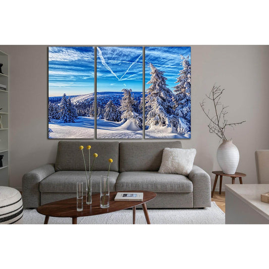 Winter Mountain Nature №SL1075 Ready to Hang Canvas PrintCanvas art arrives ready to hang, with hanging accessories included and no additional framing required. Every canvas print is hand-crafted, made on-demand at our workshop and expertly stretched arou