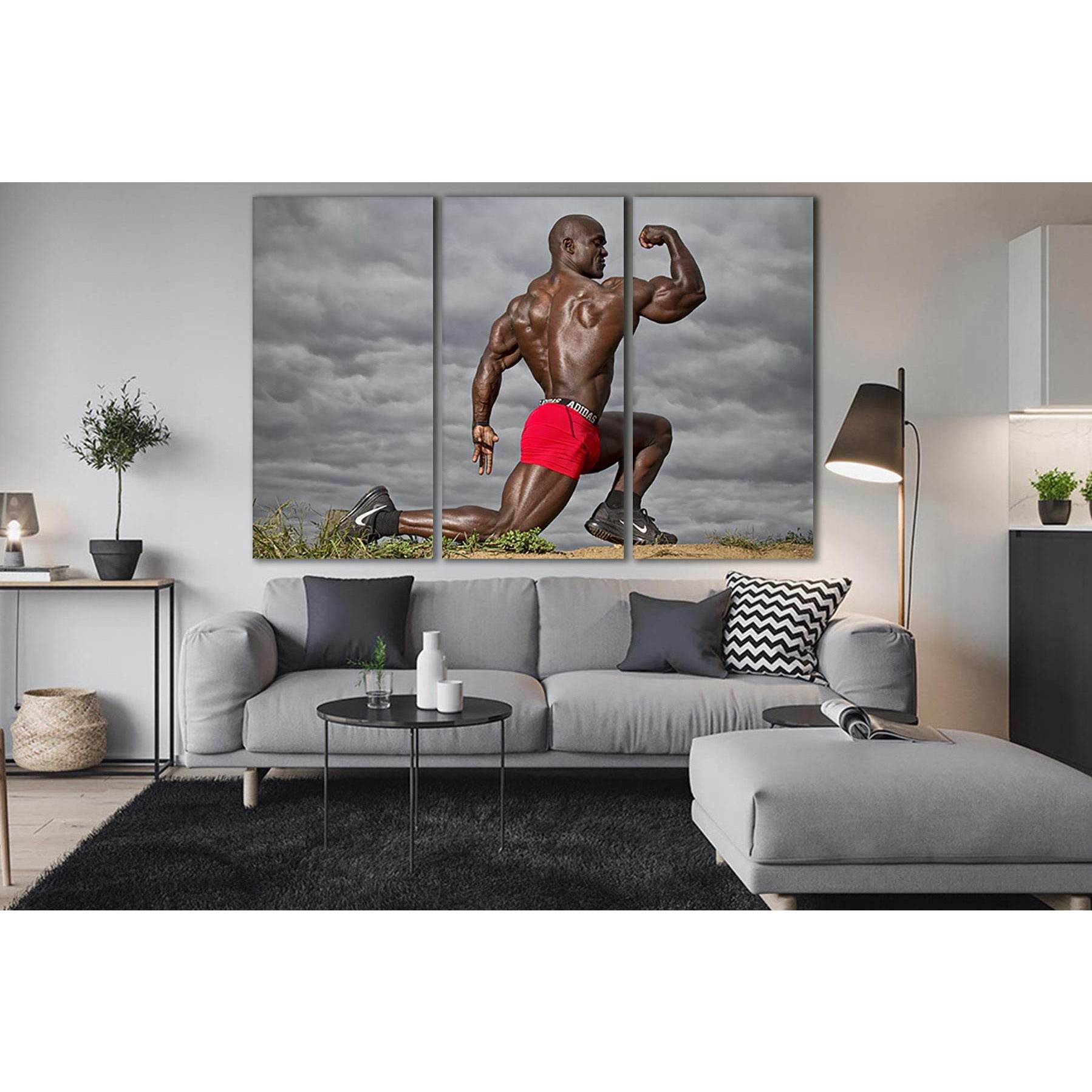 Bodybuilding Nice Posing №SL896 Ready to Hang Canvas PrintCanvas art arrives ready to hang, with hanging accessories included and no additional framing required. Every canvas print is hand-crafted, made on-demand at our workshop and expertly stretched aro