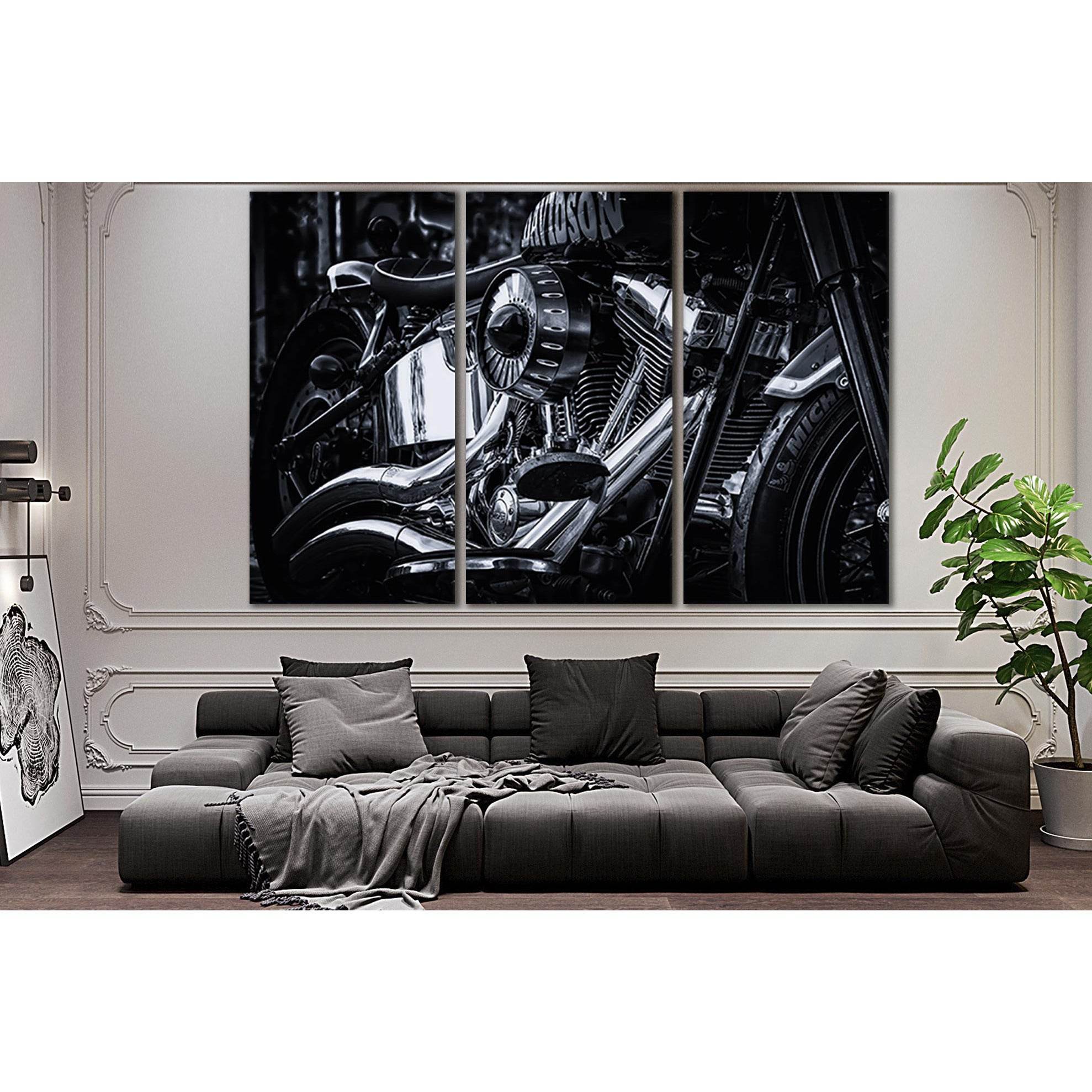 Harley Davidson Engine Close Up №SL789 Ready to Hang Canvas PrintCanvas art arrives ready to hang, with hanging accessories included and no additional framing required. Every canvas print is hand-crafted, made on-demand at our workshop and expertly stretc