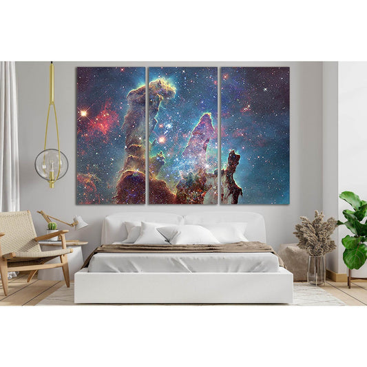 Colorful Space Nebula №SL409 Ready to Hang Canvas PrintCanvas art arrives ready to hang, with hanging accessories included and no additional framing required. Every canvas print is hand-crafted, made on-demand at our workshop and expertly stretched around