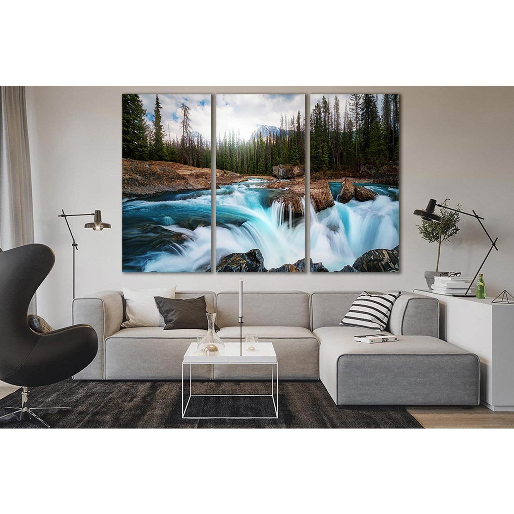 Waterfalls Rivers Landscape Canada №SL492 Ready to Hang Canvas PrintCanvas art arrives ready to hang, with hanging accessories included and no additional framing required. Every canvas print is hand-crafted, made on-demand at our workshop and expertly str