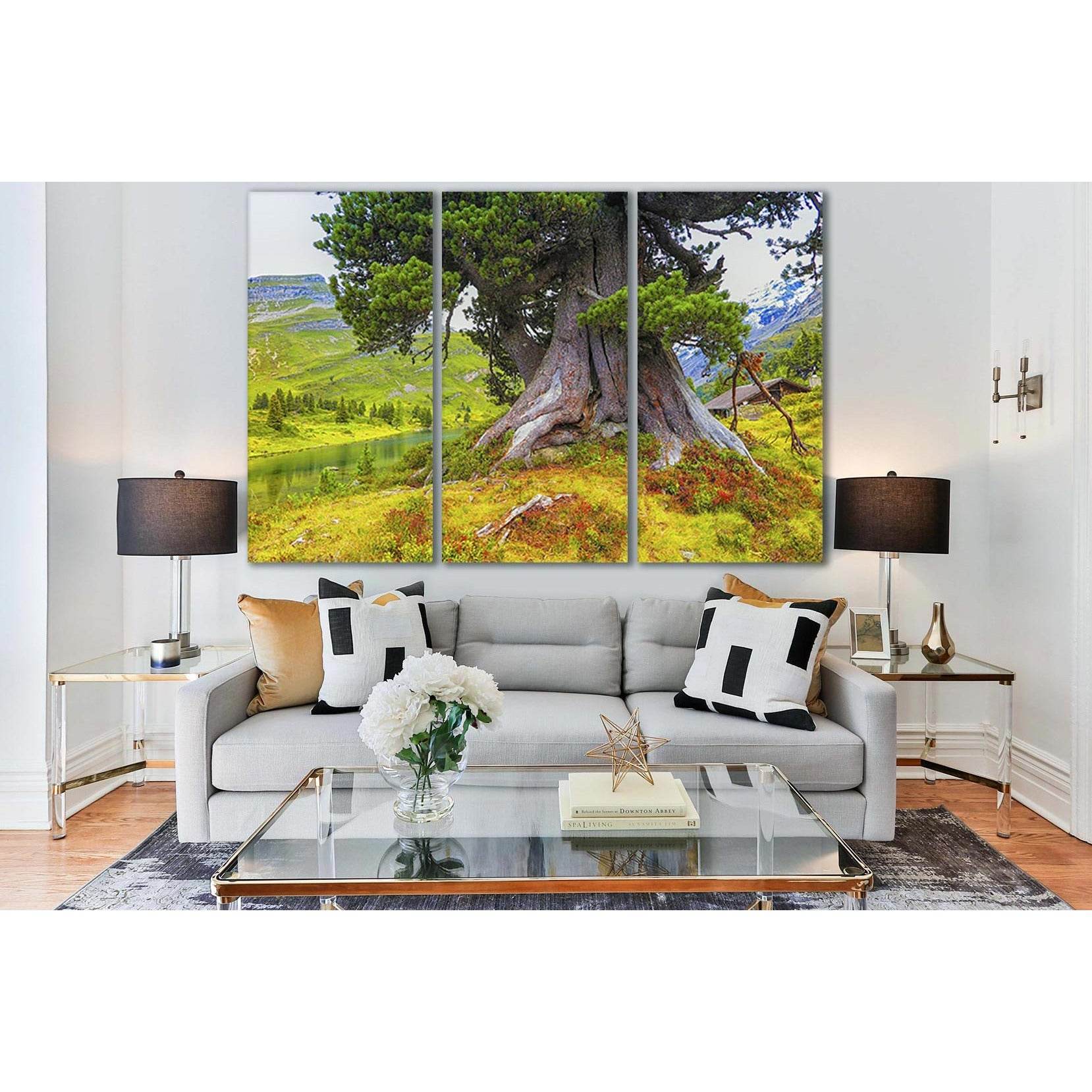 Magnificent Tree №SL812 Ready to Hang Canvas PrintCanvas art arrives ready to hang, with hanging accessories included and no additional framing required. Every canvas print is hand-crafted, made on-demand at our workshop and expertly stretched around 100%