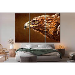Eagle Head Painting №SL1051 Ready to Hang Canvas PrintCanvas art arrives ready to hang, with hanging accessories included and no additional framing required. Every canvas print is hand-crafted, made on-demand at our workshop and expertly stretched around