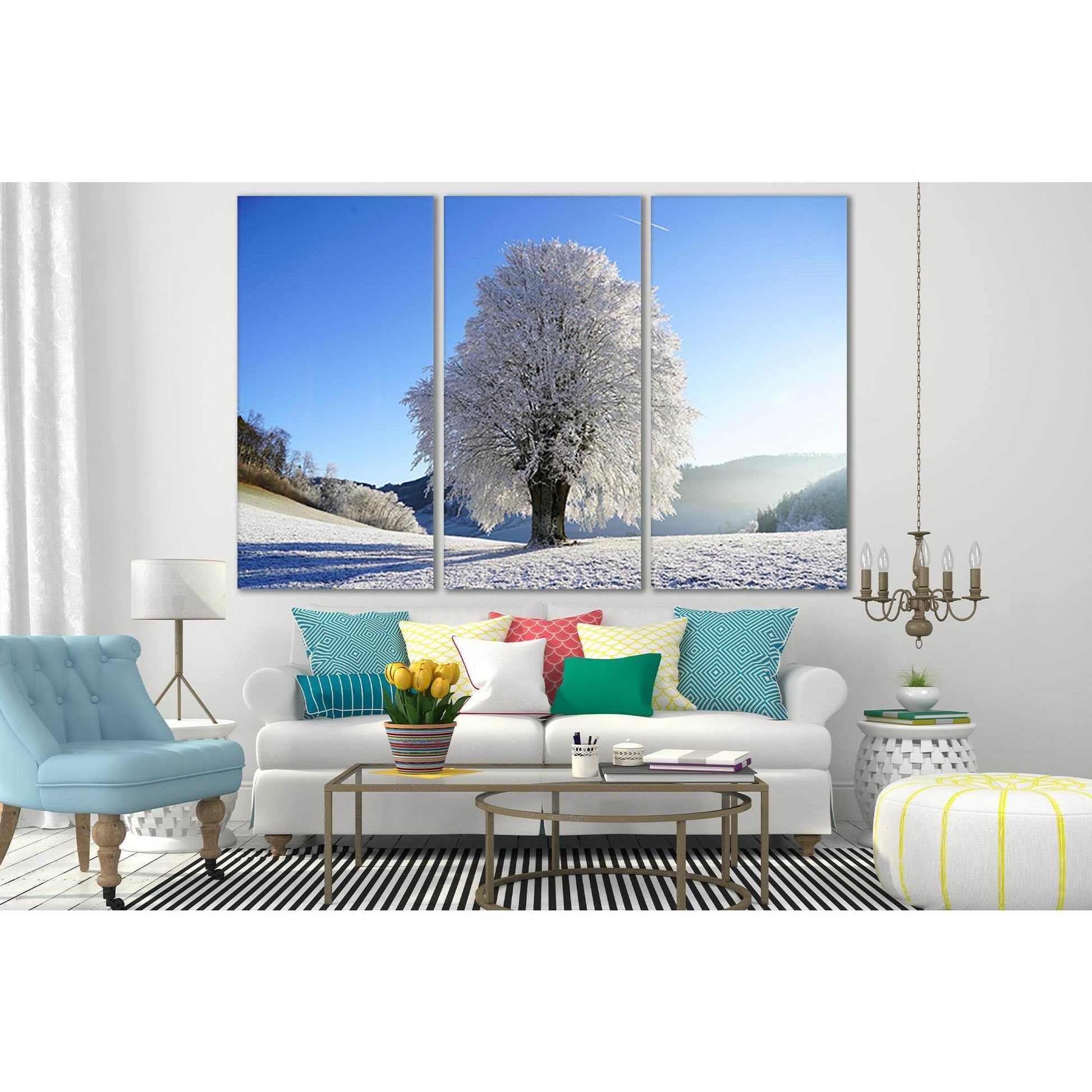 Winter Tree №SL816 Ready to Hang Canvas PrintCanvas art arrives ready to hang, with hanging accessories included and no additional framing required. Every canvas print is hand-crafted, made on-demand at our workshop and expertly stretched around 100% Nort