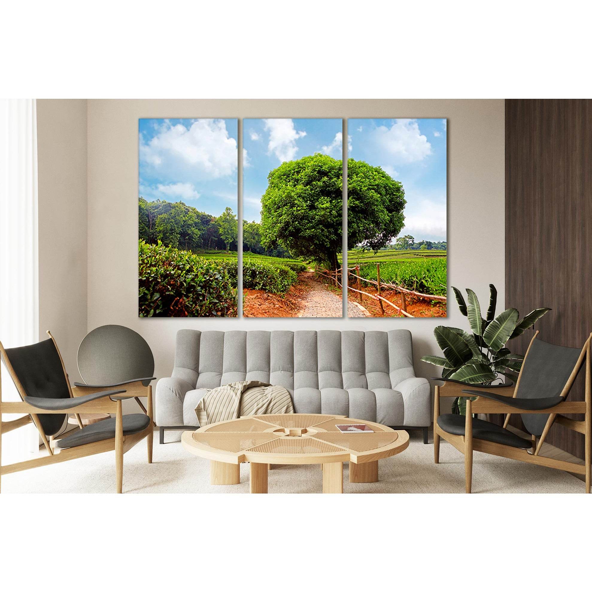 Lush Green Tree №SL810 Ready to Hang Canvas PrintCanvas art arrives ready to hang, with hanging accessories included and no additional framing required. Every canvas print is hand-crafted, made on-demand at our workshop and expertly stretched around 100%