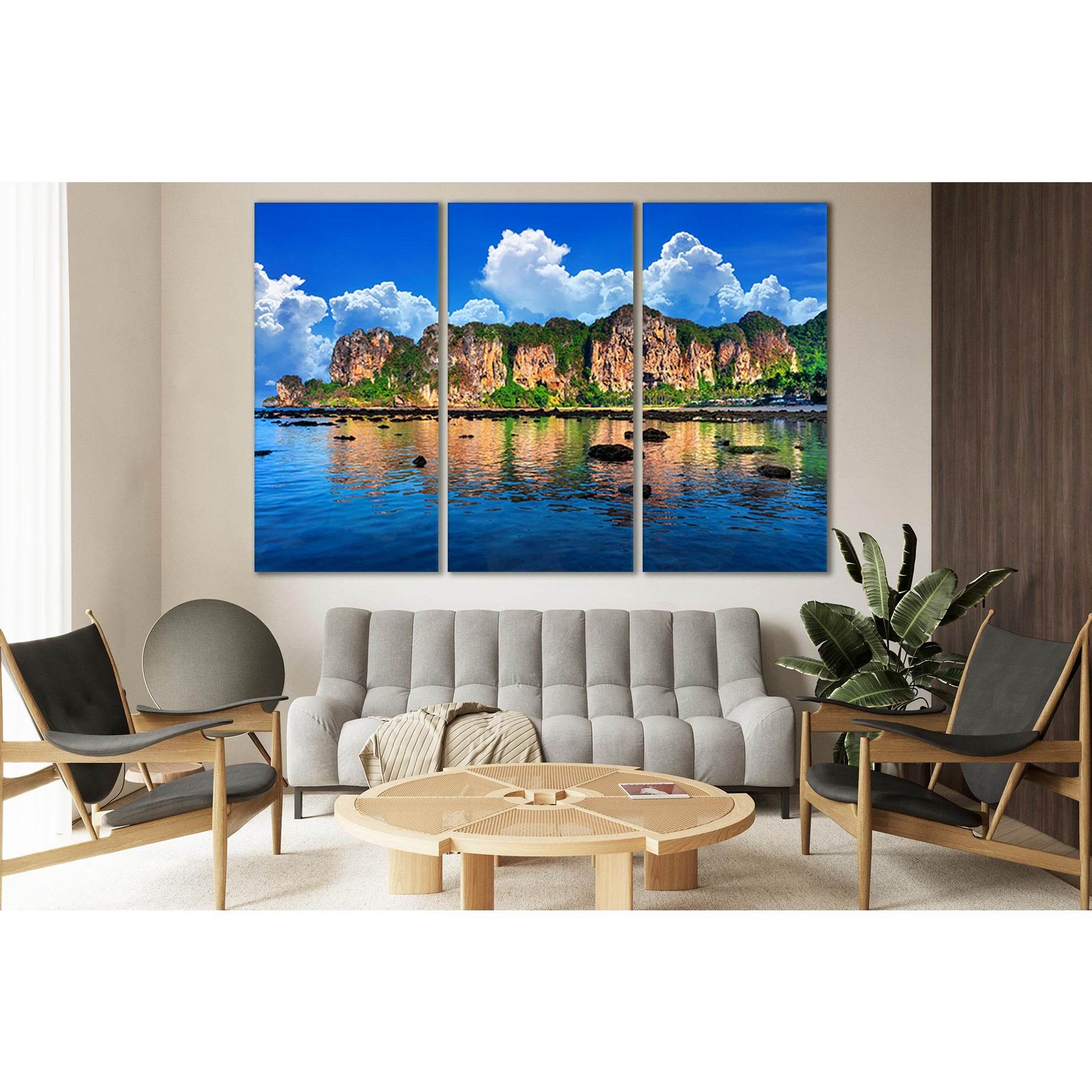 Beautiful Scenic Beach Thailand №SL158 Ready to Hang Canvas PrintCanvas art arrives ready to hang, with hanging accessories included and no additional framing required. Every canvas print is hand-crafted, made on-demand at our workshop and expertly stretc