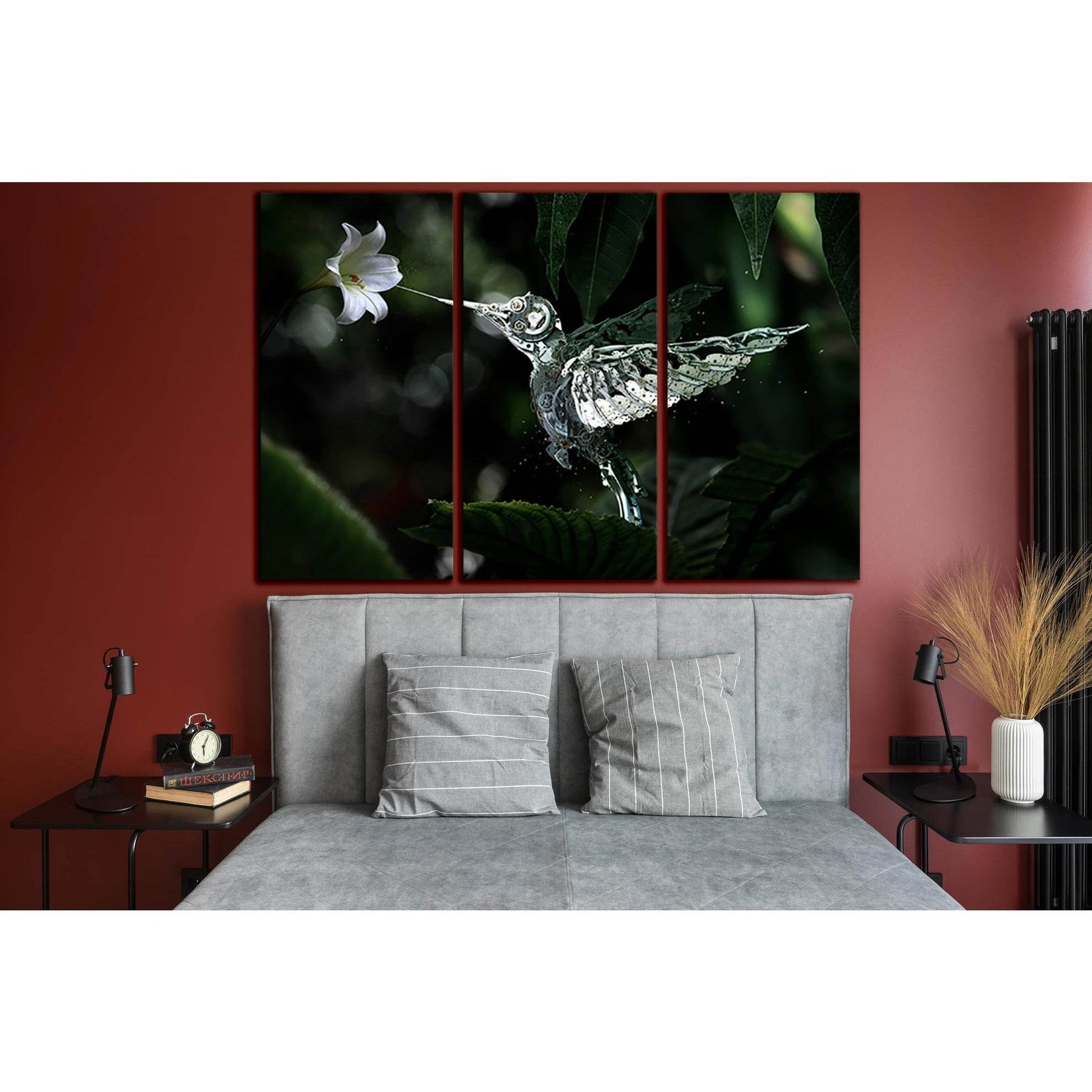 Robot Calibri №SL1292 Ready to Hang Canvas PrintCanvas art arrives ready to hang, with hanging accessories included and no additional framing required. Every canvas print is hand-crafted, made on-demand at our workshop and expertly stretched around 100% N