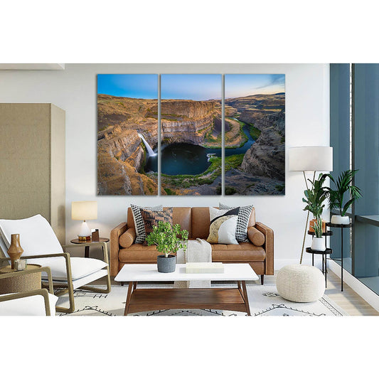 Palaus Waterfalls №SL470 Ready to Hang Canvas PrintCanvas art arrives ready to hang, with hanging accessories included and no additional framing required. Every canvas print is hand-crafted, made on-demand at our workshop and expertly stretched around 100