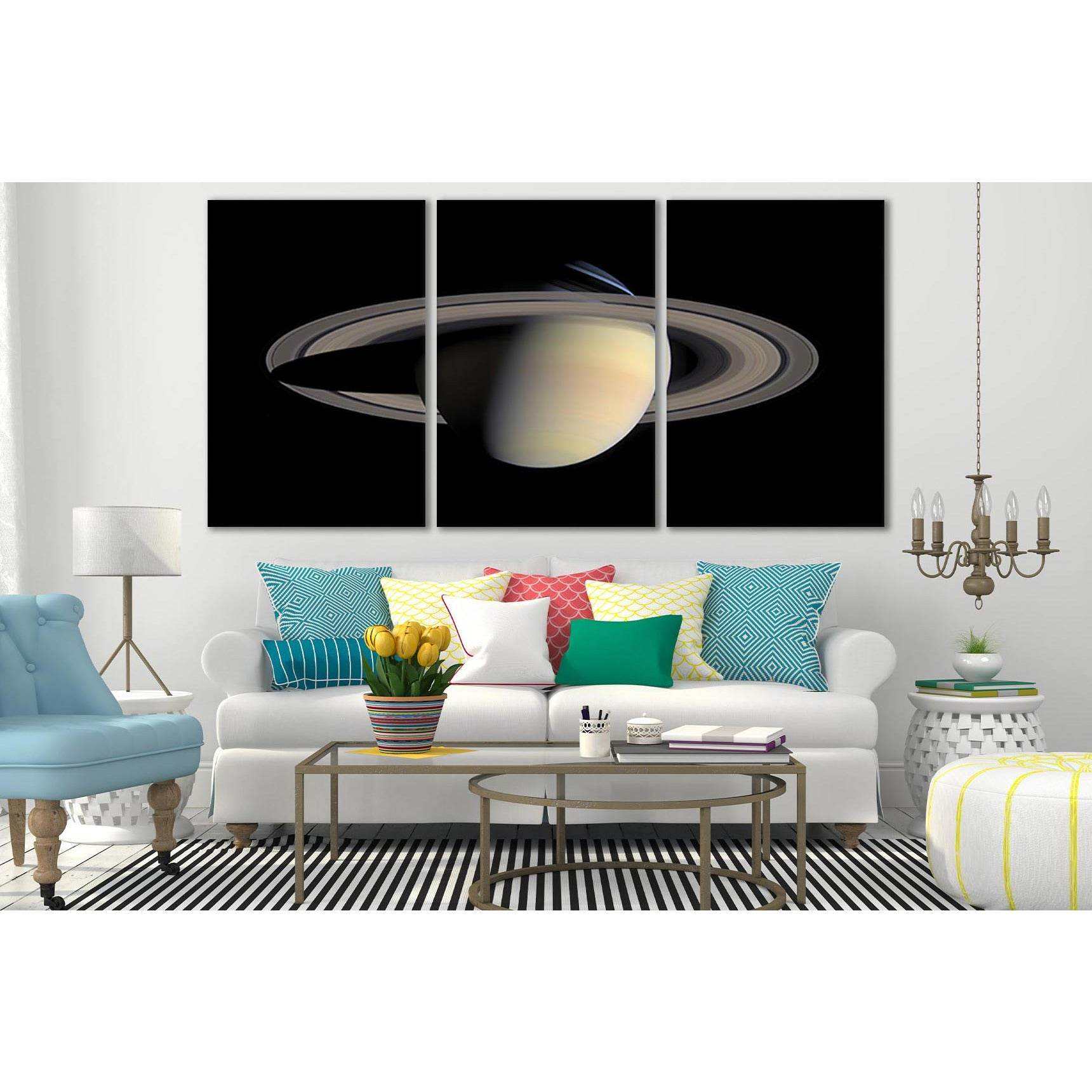 Planet Saturn Close Up №SL383 Ready to Hang Canvas PrintCanvas art arrives ready to hang, with hanging accessories included and no additional framing required. Every canvas print is hand-crafted, made on-demand at our workshop and expertly stretched aroun