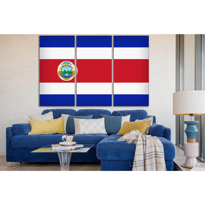 Flag Of Costa Rica №SL1206 Ready to Hang Canvas PrintCanvas art arrives ready to hang, with hanging accessories included and no additional framing required. Every canvas print is hand-crafted, made on-demand at our workshop and expertly stretched around 1