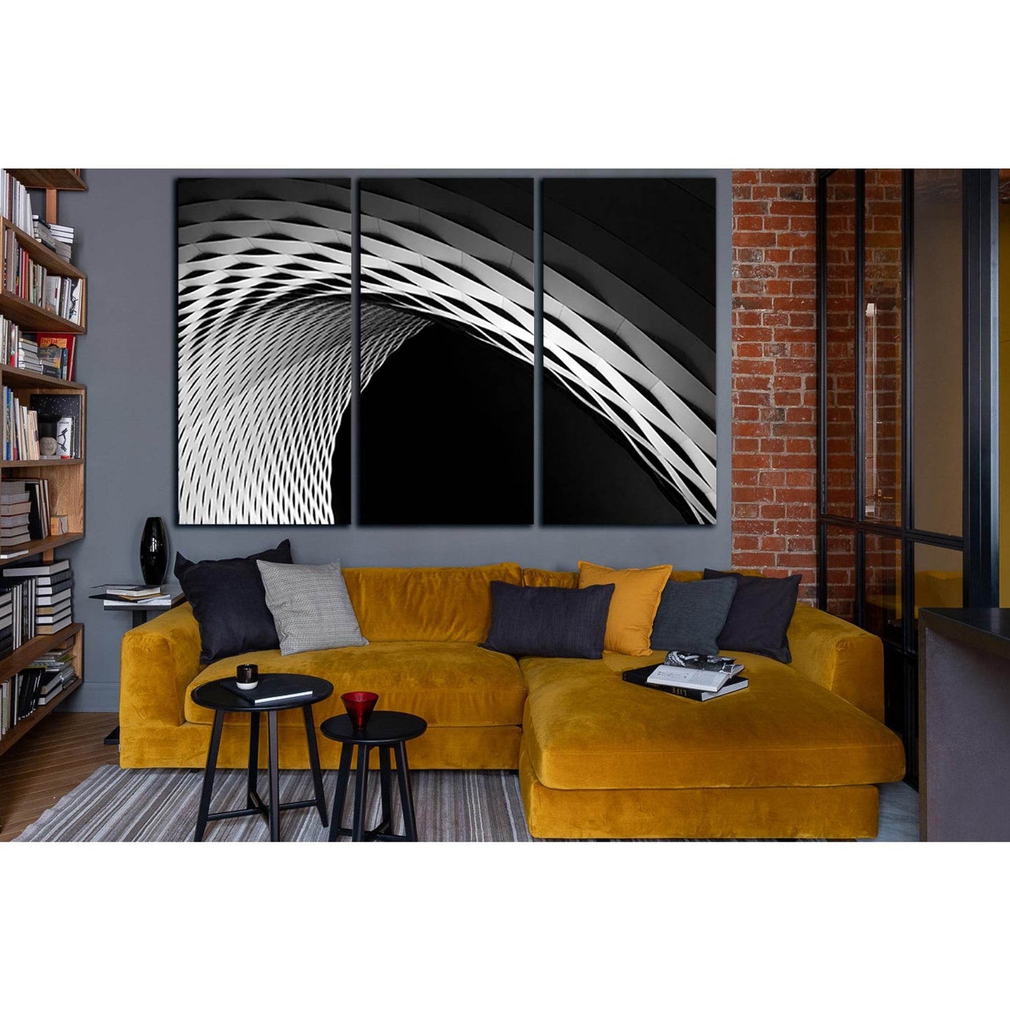 A Curve In A Latticework Facade №SL1411 Ready to Hang Canvas PrintCanvas art arrives ready to hang, with hanging accessories included and no additional framing required. Every canvas print is hand-crafted, made on-demand at our workshop and expertly stret