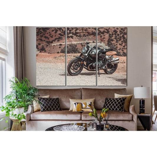 Parked Motorcycle In The Desert №SL1434 Ready to Hang Canvas PrintCanvas art arrives ready to hang, with hanging accessories included and no additional framing required. Every canvas print is hand-crafted, made on-demand at our workshop and expertly stret