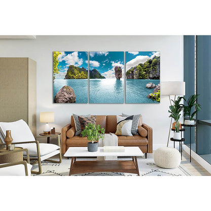 Thailand Seascape №SL72 Ready to Hang Canvas PrintCanvas art arrives ready to hang, with hanging accessories included and no additional framing required. Every canvas print is hand-crafted, made on-demand at our workshop and expertly stretched around 100%