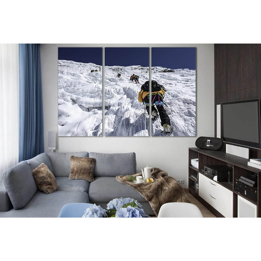 Mountaineering Himalaja Mountains №SL895 Ready to Hang Canvas PrintCanvas art arrives ready to hang, with hanging accessories included and no additional framing required. Every canvas print is hand-crafted, made on-demand at our workshop and expertly stre
