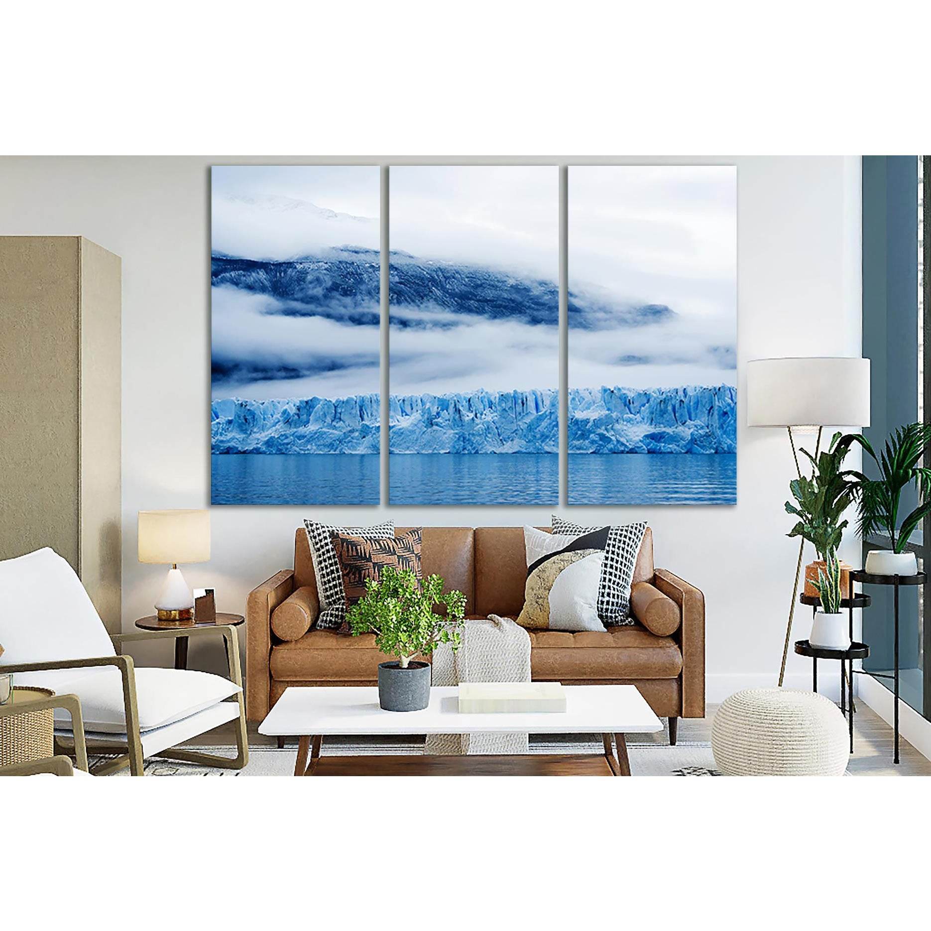 Uppsala Glacier №SL1324 Ready to Hang Canvas PrintCanvas art arrives ready to hang, with hanging accessories included and no additional framing required. Every canvas print is hand-crafted, made on-demand at our workshop and expertly stretched around 100%