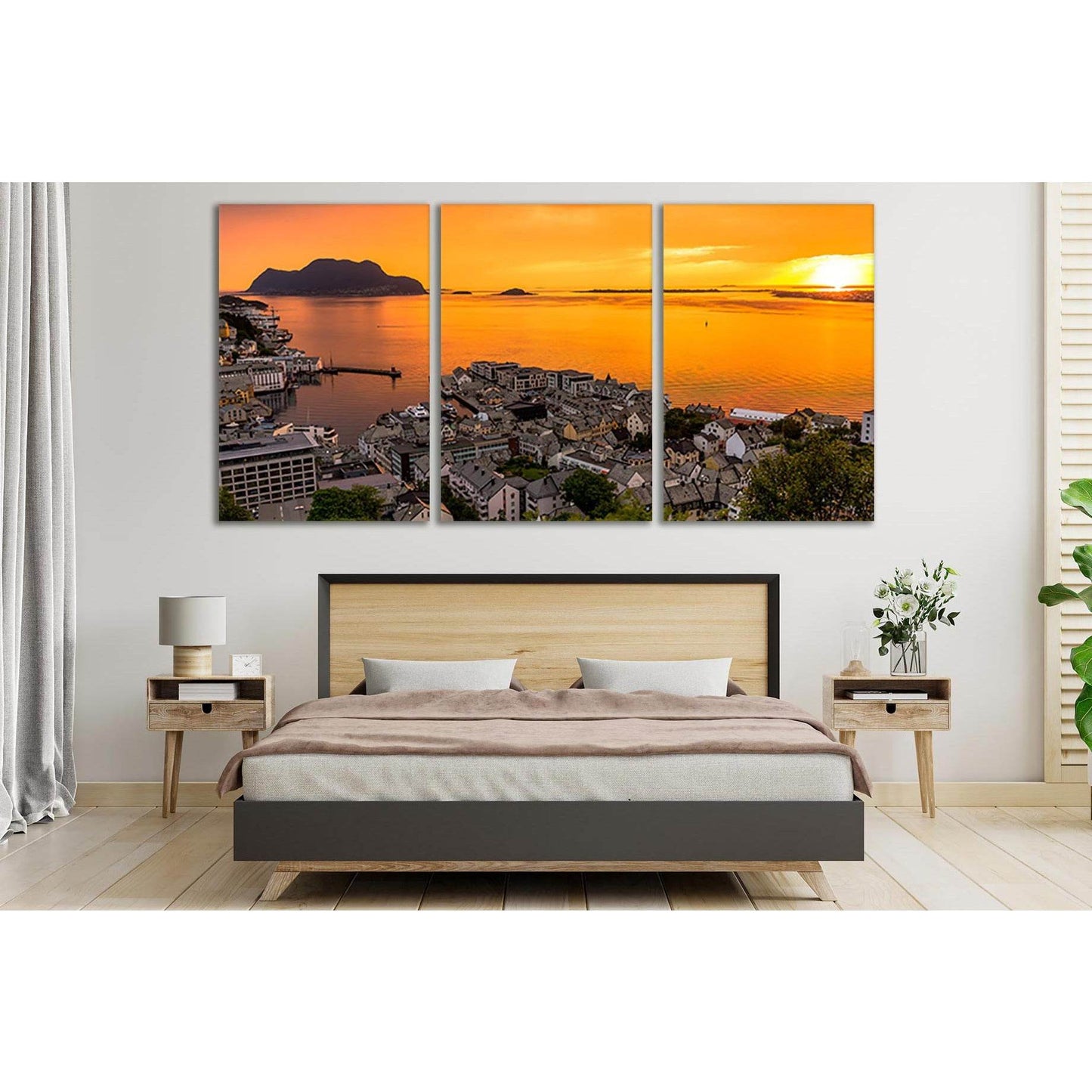 Norway Sunset Evening Coast №SL211 Ready to Hang Canvas PrintCanvas art arrives ready to hang, with hanging accessories included and no additional framing required. Every canvas print is hand-crafted, made on-demand at our workshop and expertly stretched