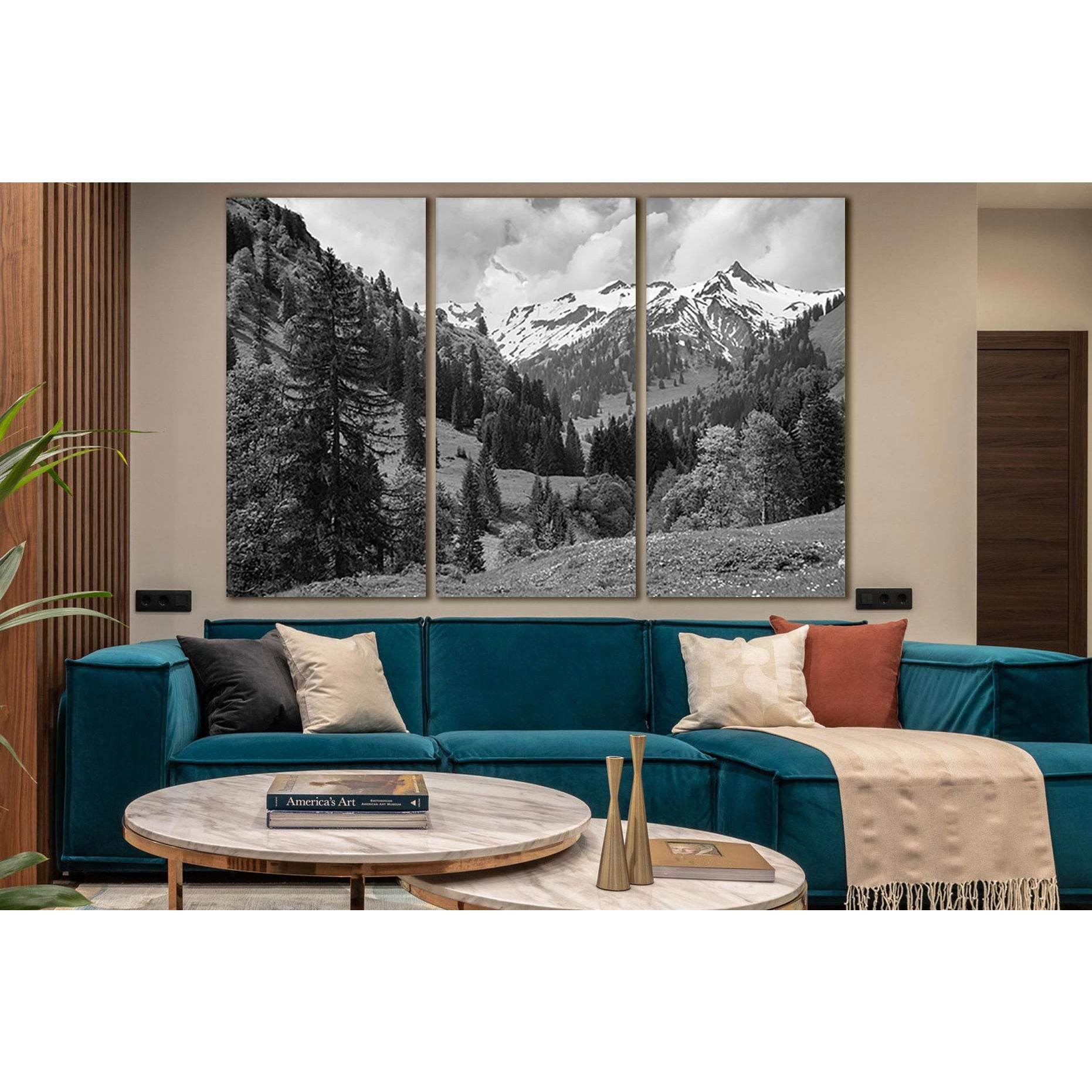 Beautiful Alps Mountains №SL866 Ready to Hang Canvas PrintCanvas art arrives ready to hang, with hanging accessories included and no additional framing required. Every canvas print is hand-crafted, made on-demand at our workshop and expertly stretched aro