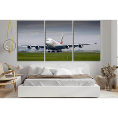 Landing A Large White Biplane №SL771 Ready to Hang Canvas PrintCanvas art arrives ready to hang, with hanging accessories included and no additional framing required. Every canvas print is hand-crafted, made on-demand at our workshop and expertly stretche